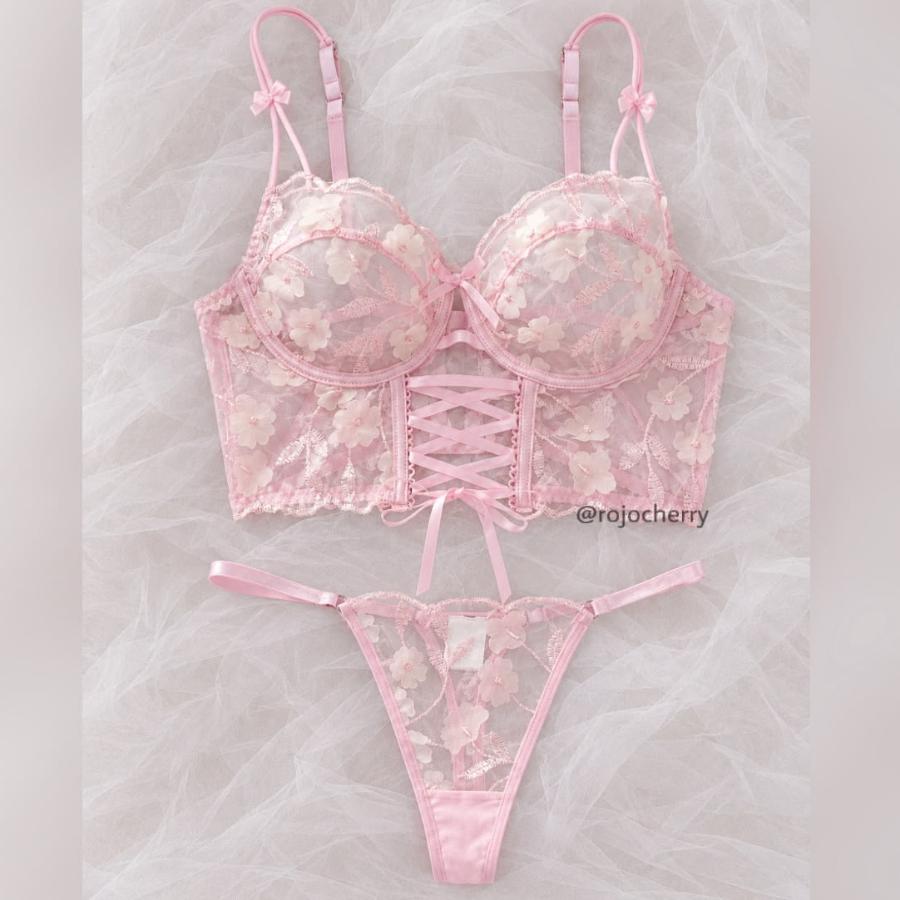 Conjunto Melissa Rosa